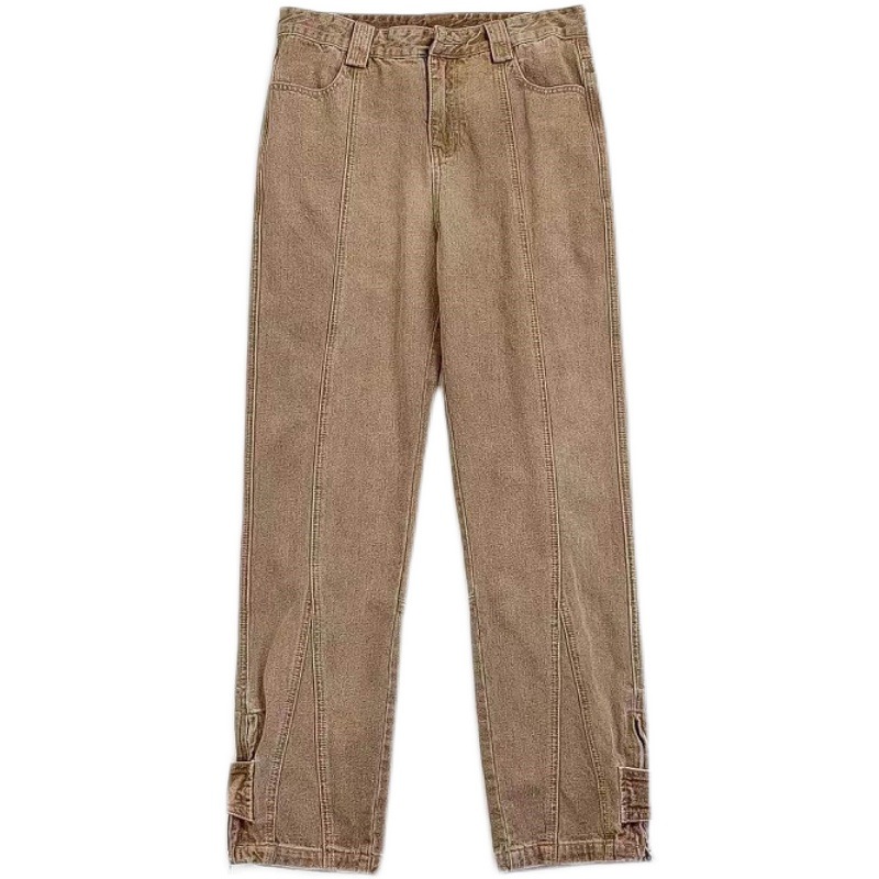 Pantalones de hombre 2026 nuevo estilo masculino primavera y otoño relajado recto estilo de moda coreano versátil casual marca de moda