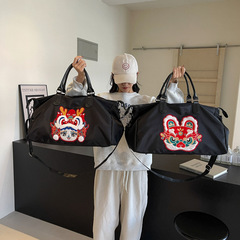 跨境行李包旅行袋大容量待產住宿收納包健身瑜伽游泳便攜單肩大包