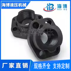 SAE整体式BSPP管螺纹法兰AFE带槽AFEA平面内螺纹法兰3000/6000psi