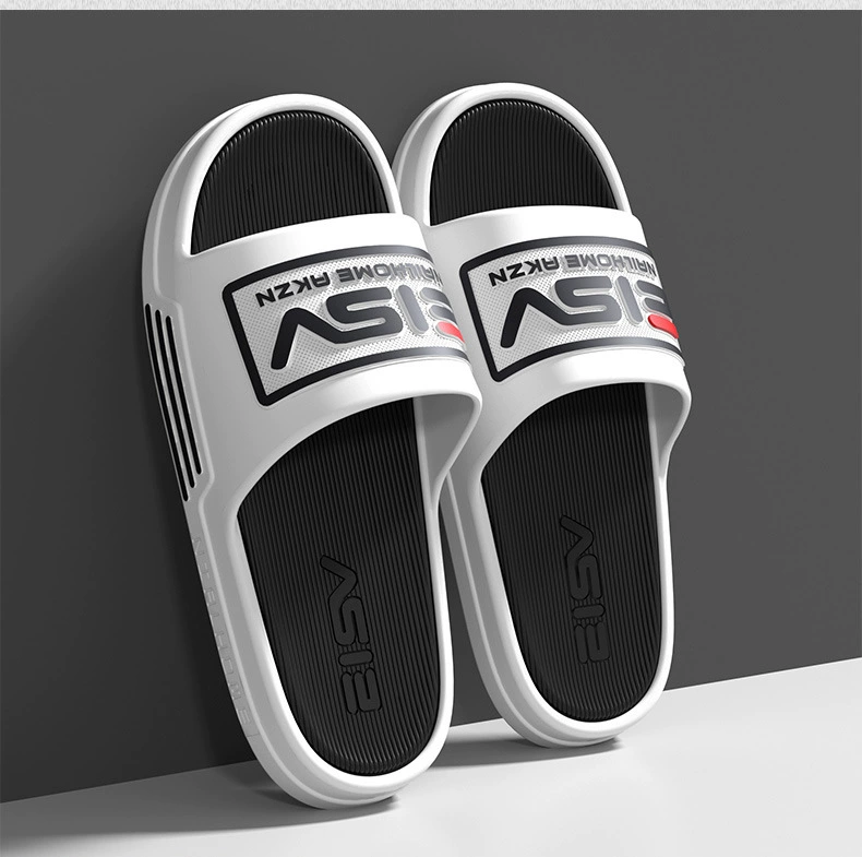 Новые мужские тапочки для трансграничных поездок, на толстой подошве, нескользящие, износостойкие, не вонючие, для домашней ванной комнаты, для купания и уличной одежды, мужские сандалии, которые кажутся какими-то дерьмовыми.