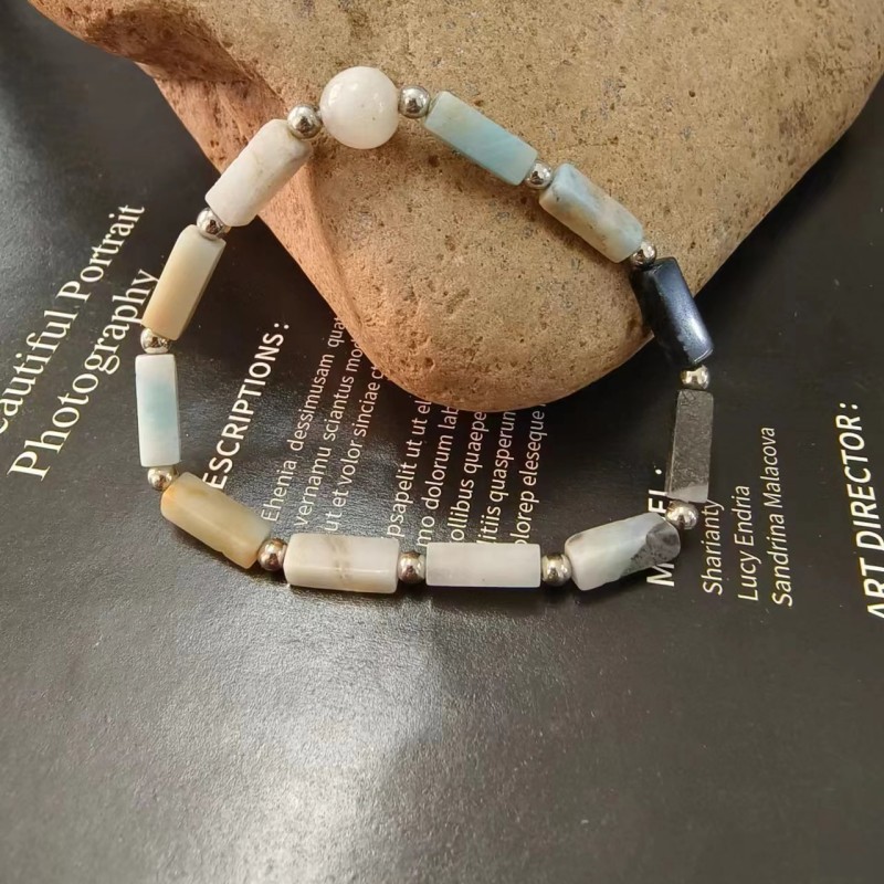 Casual Geometric Natural Stone Bracelets display picture 11