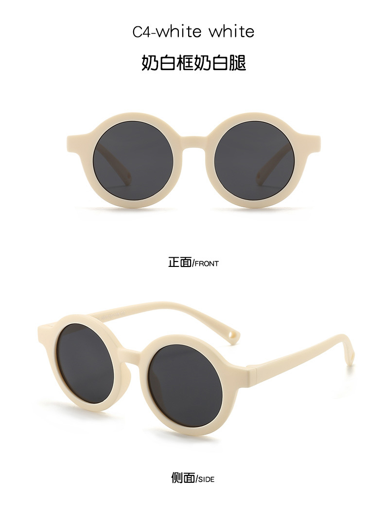 Neue Modelle vom Hersteller - Grenzüberschreitende Baby-Silikon-Kinder-Mode-Sonnenbrille mit polarisiertem Glas für Babys und Kinder - Hochwertige Sonnenbrille für Jungen und Mädchen