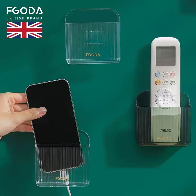リモコン収納ボックス携帯電話壁掛け透明軽量高級プラスチック貿易厚みのある高価値ホームリビングルーム収納ラック|undefined
