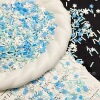 Winter snowflake mixed soft clay pieces