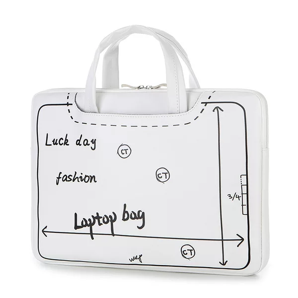 Summer New Graffiti Portable Shoulder Laptop Tablet Bag