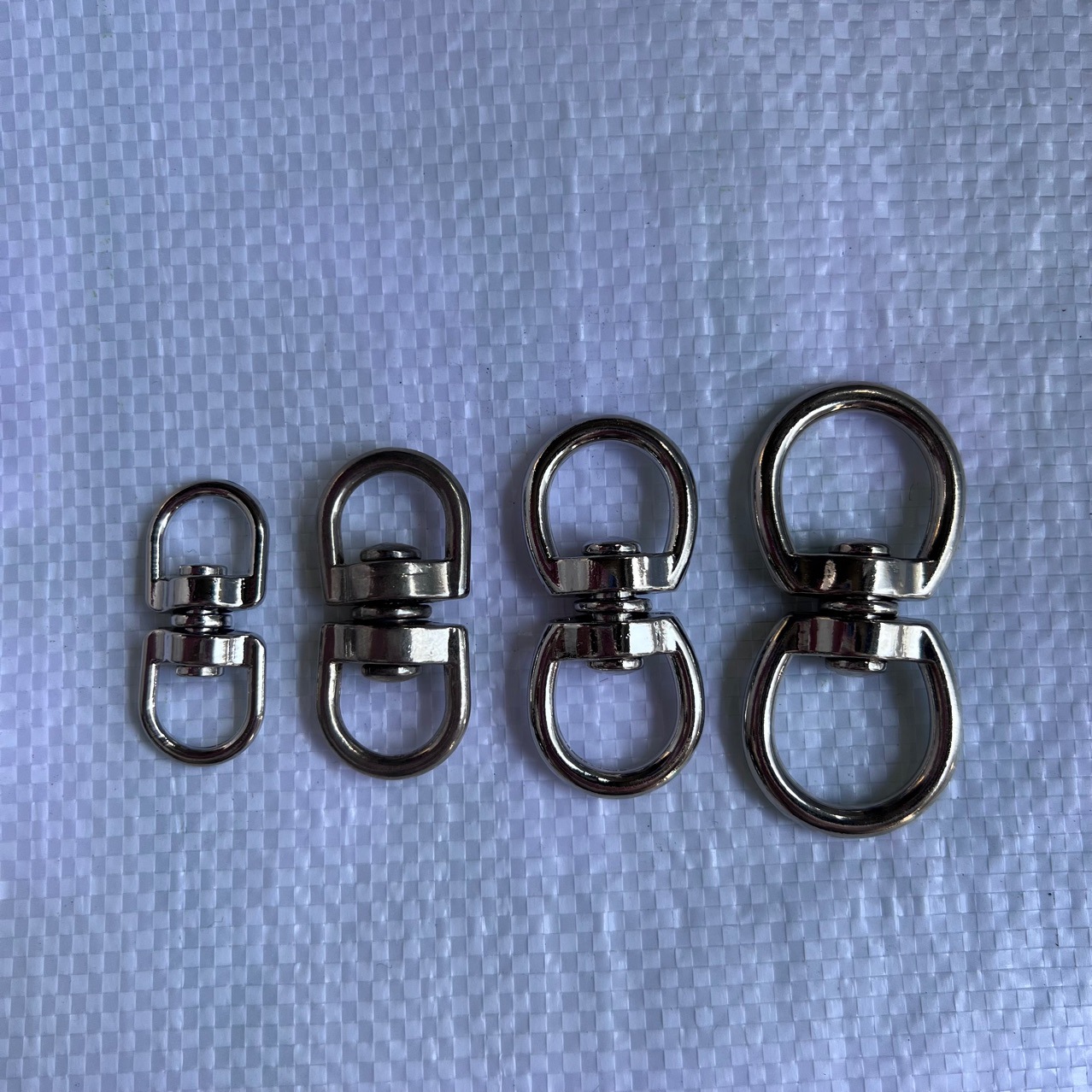 厂家销售 锌合金C形扣 龙虾扣 D字扣 时尚多规格带8字扣 箱包呆扣