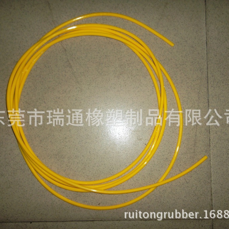 双色TPU实心条 PU胶绳 聚氨脂绳子 塑胶实心棒 高弹力冲浪脚绳