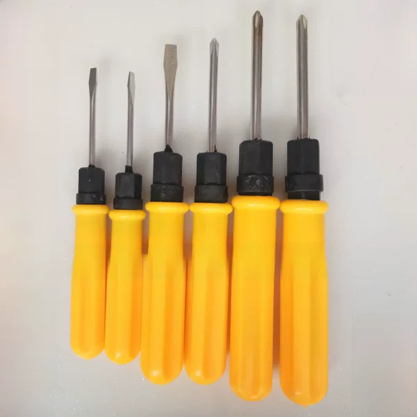 Factory wholesale multi-function small screwdriver Phillips dual-purpose screwdriver 2 inch 3 inch 4 inch dual-purpose screwdriver