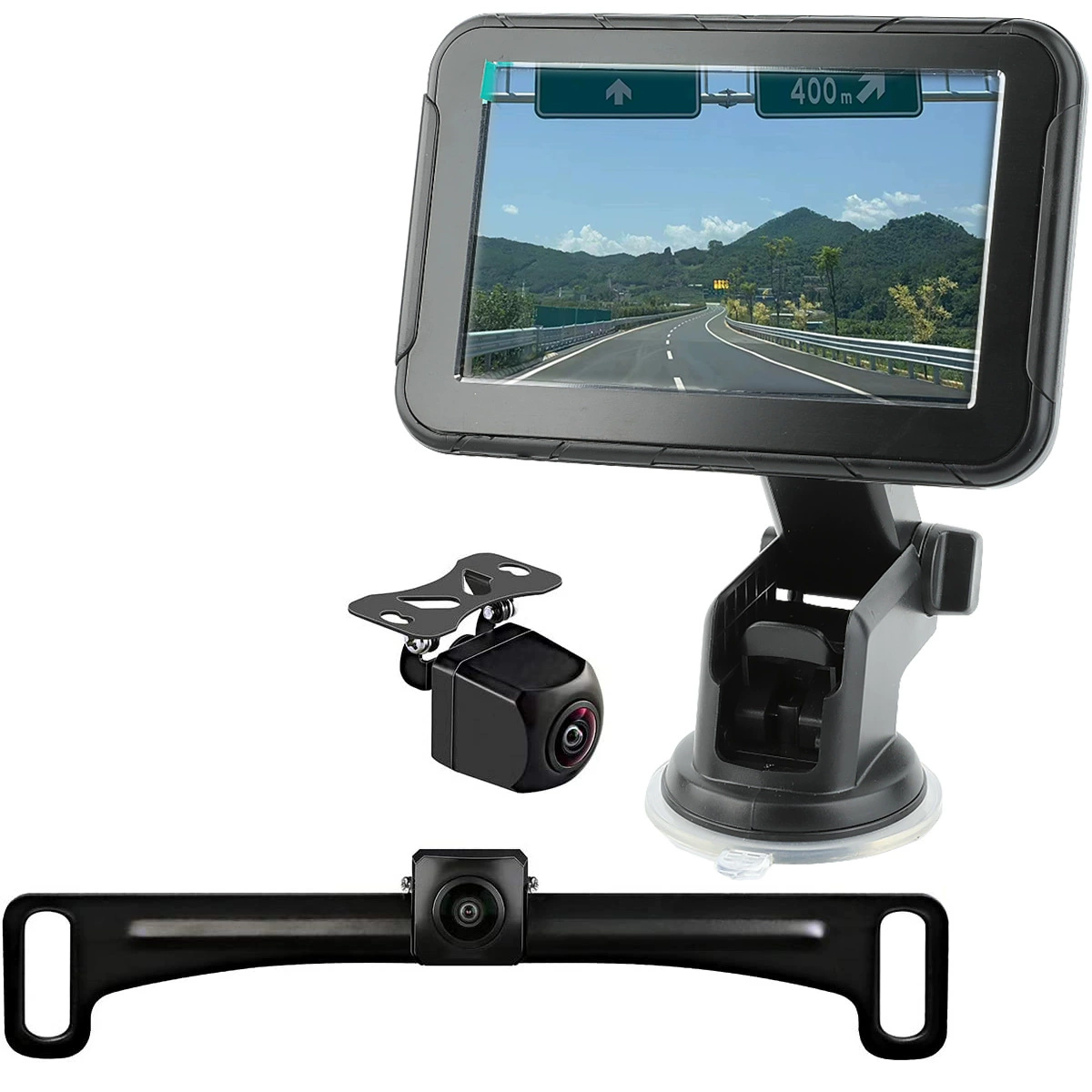 Трансграничный Новый 5-дюймовый автомобильный монитор AHD1080P частной модели 1920*1080P Американский стандарт рамка номерного знака камера