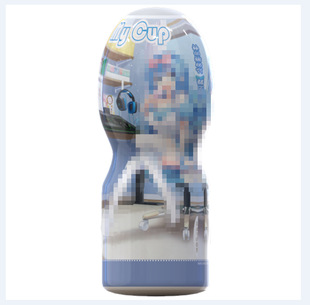 Airplane Cup Male Masturbation Device Sex Products Oral Plus Vagina Drainage New Animation Japanese Style Air Clamp Suction