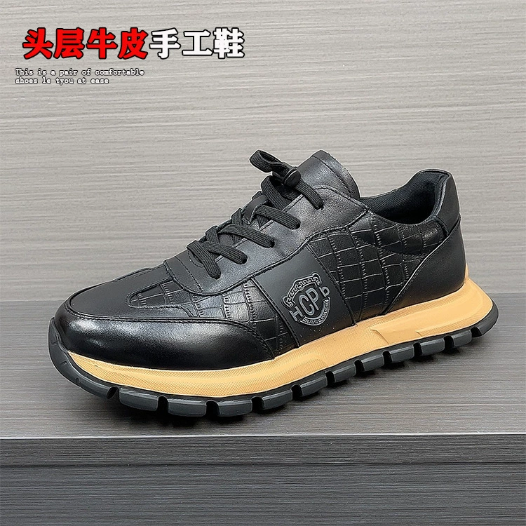 Demi-season footwear, universal shoes for leisure for leather shoes, European style