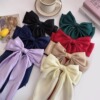 Hairgrip with bow, cloth, hairpins, hairpin, simple and elegant design