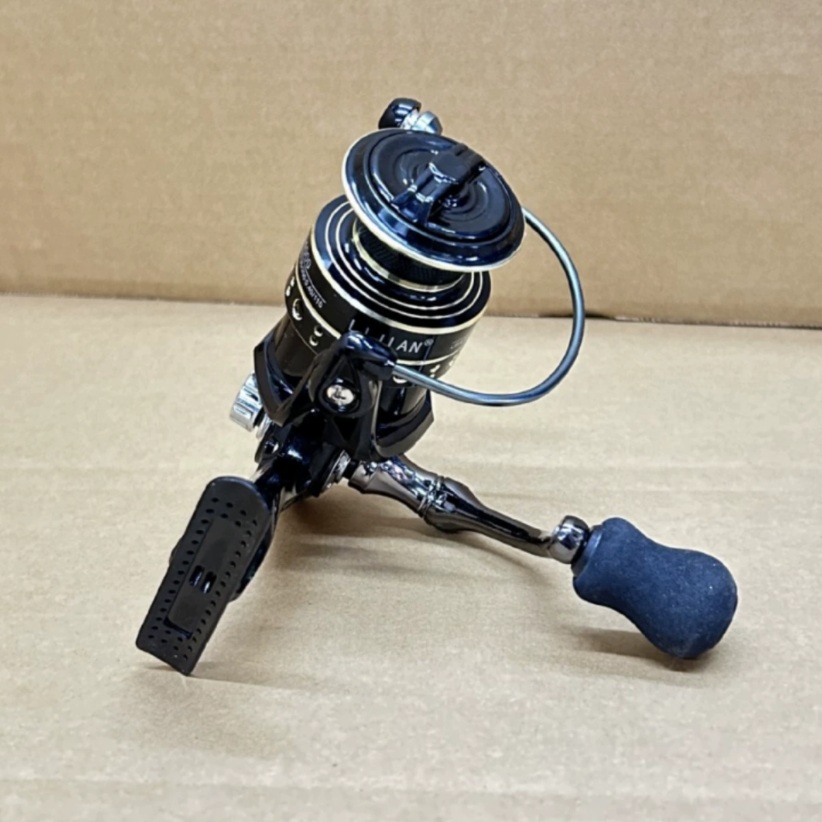 AD металлическое fishing wheel folding handle Fish line wheel spinning wheel rod wheel throwing wheels and sea fishing rods for fish