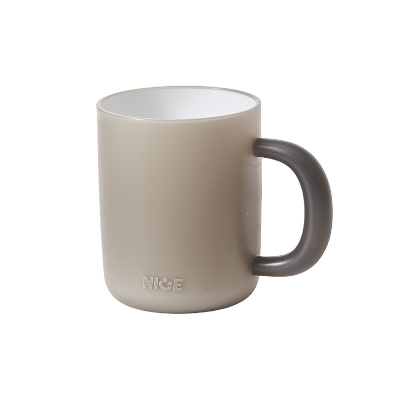 Tandborstkopp med färggradient för par i livsmedelsgodkänd plast_voghion.com