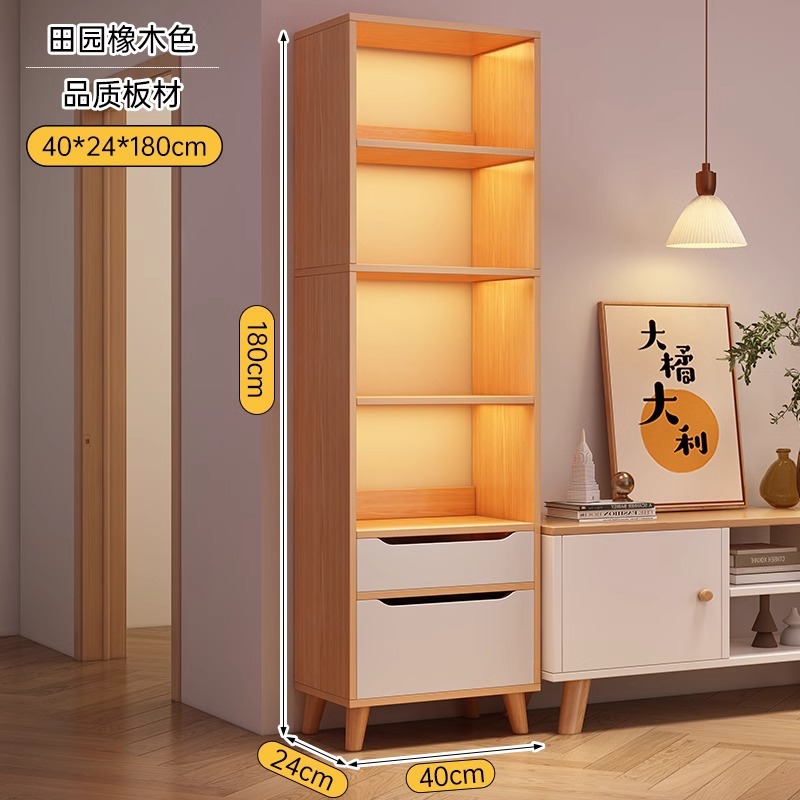 [메인사진 업그레이드] 패스토럴오크 컬러 40*24*180cm