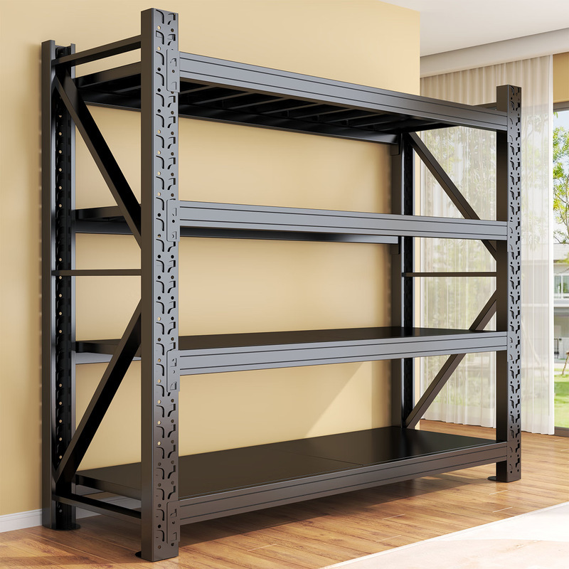 Storage Shelves for Home Use, Butterfly Hole Storage Racks, Living Room Balcony Storage Racks, Warehouse Heavy-Duty Floor-Standing Iron Racks Storage Shelves for Home Use, Butterfly Hole Storage Racks, Living Room Balcony Storage Racks, Warehouse Heavy-Duty Floor-Standing Iron Racks