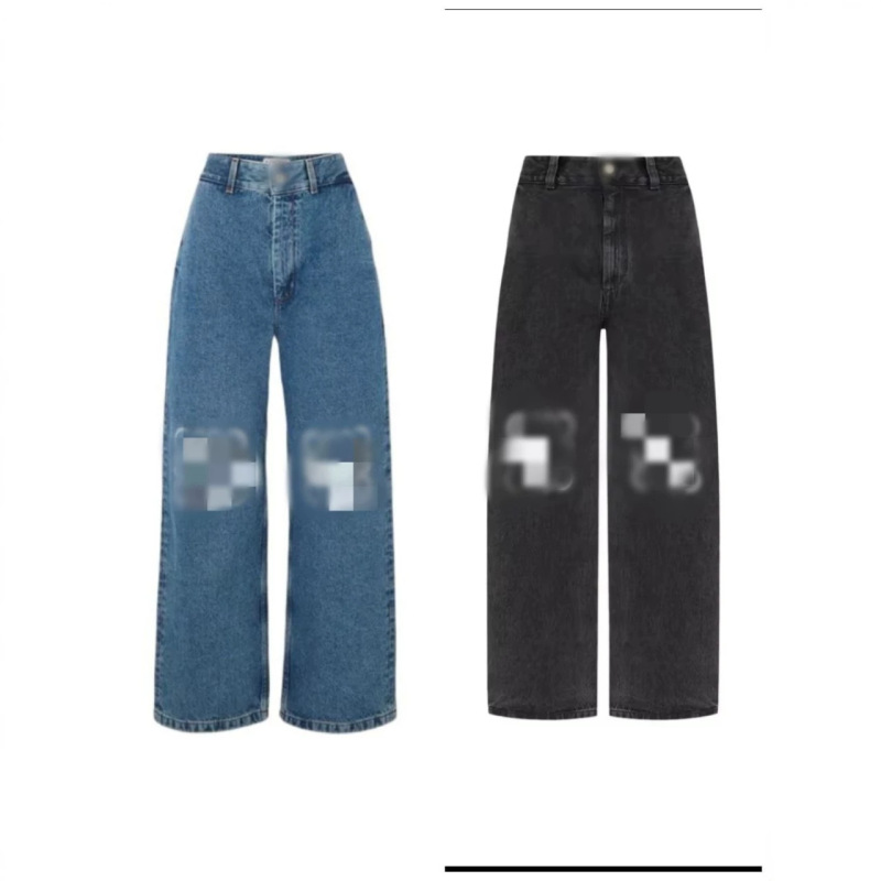 Luojia 3D Embroidered Logo Jeans 67805 Nanyou Style Unisex Jeans Cross-Border Large Size Luojia 3D Embroidered Logo Jeans 67805 Nanyou Style Unisex Jeans Cross-Border Large Size
