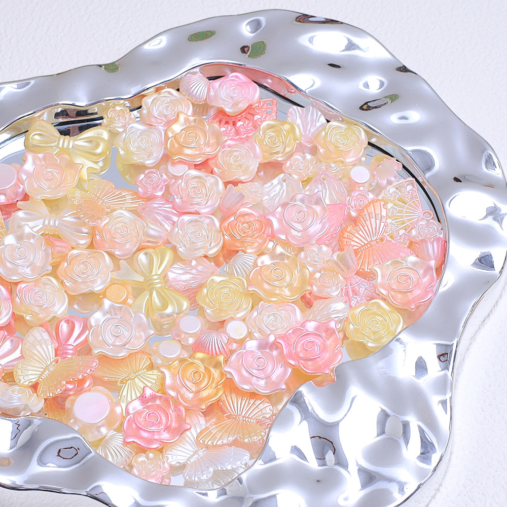 Fantasía barroco mezclado dulce DIY crema pegamento teléfono caso tocado horquilla joyería resina accesorios al por mayor