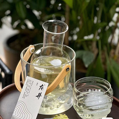 新しい中国風水出し茶器、茶屋、茶室、宋代のティーポット、高温耐性高ホウケイ酸塩水出し茶アクセサリーセット