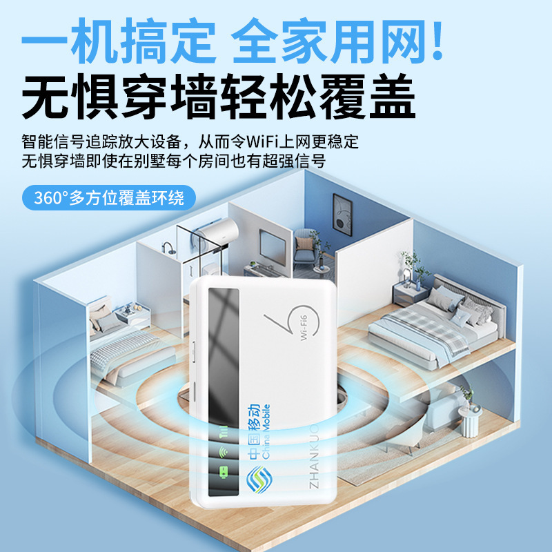 随身网wifi6无线路由器便携式免插卡户外移动手机无限流量上网卡|undefined