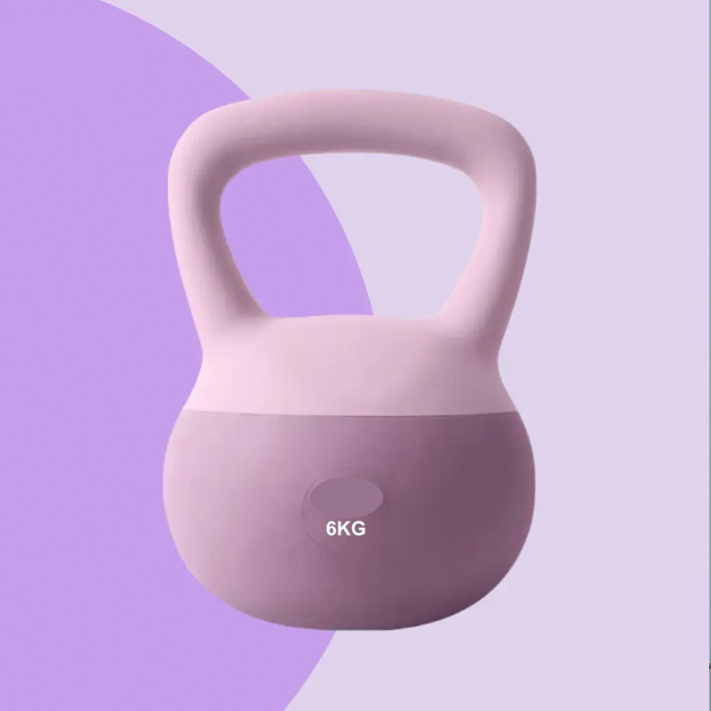 ケトルベル男性フィットネス家庭用器材ソフト10kgフィットネスボール提壺ダンベル|undefined