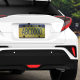 U.S. regulations car license plate frame new energy car license plate frame American modified car transparent cover plastic license plate frame