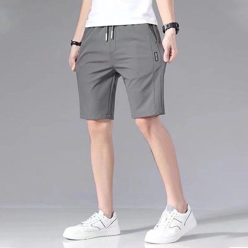 Men's Summer New Casual Thin Outerwear Sports Loose Five-Finger Shorts Trendy Matchable Student Shorts