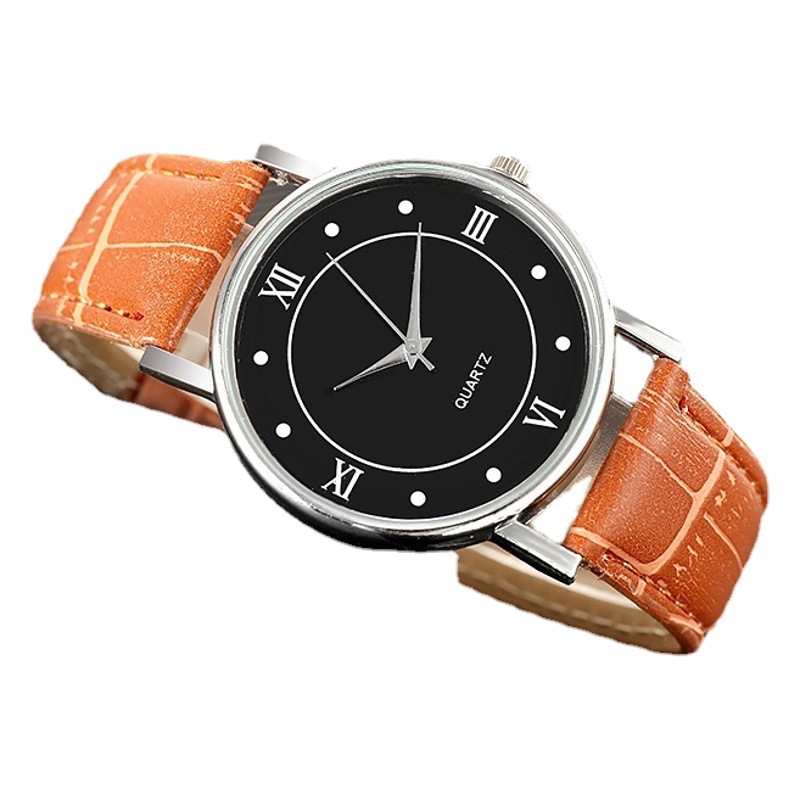 Deseo transfronterizo nuevo reloj de cuarzo de negocios casual para hombres reloj de regalo de cinturón Delgado entrega al por mayor