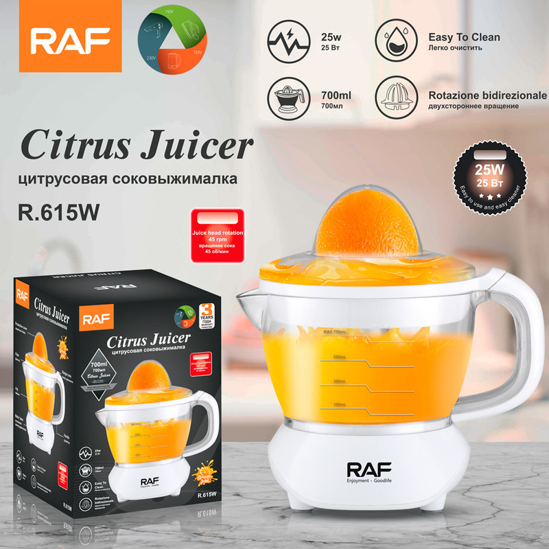 RAF electric lemon orange juicer small household automatic juicer juice separation orange squeezer residue juice RAF electric lemon orange juicer small household automatic juicer juice separation orange squeezer residue juice