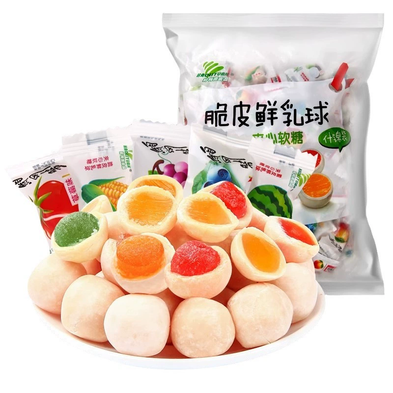 Crispy fresh milk ball