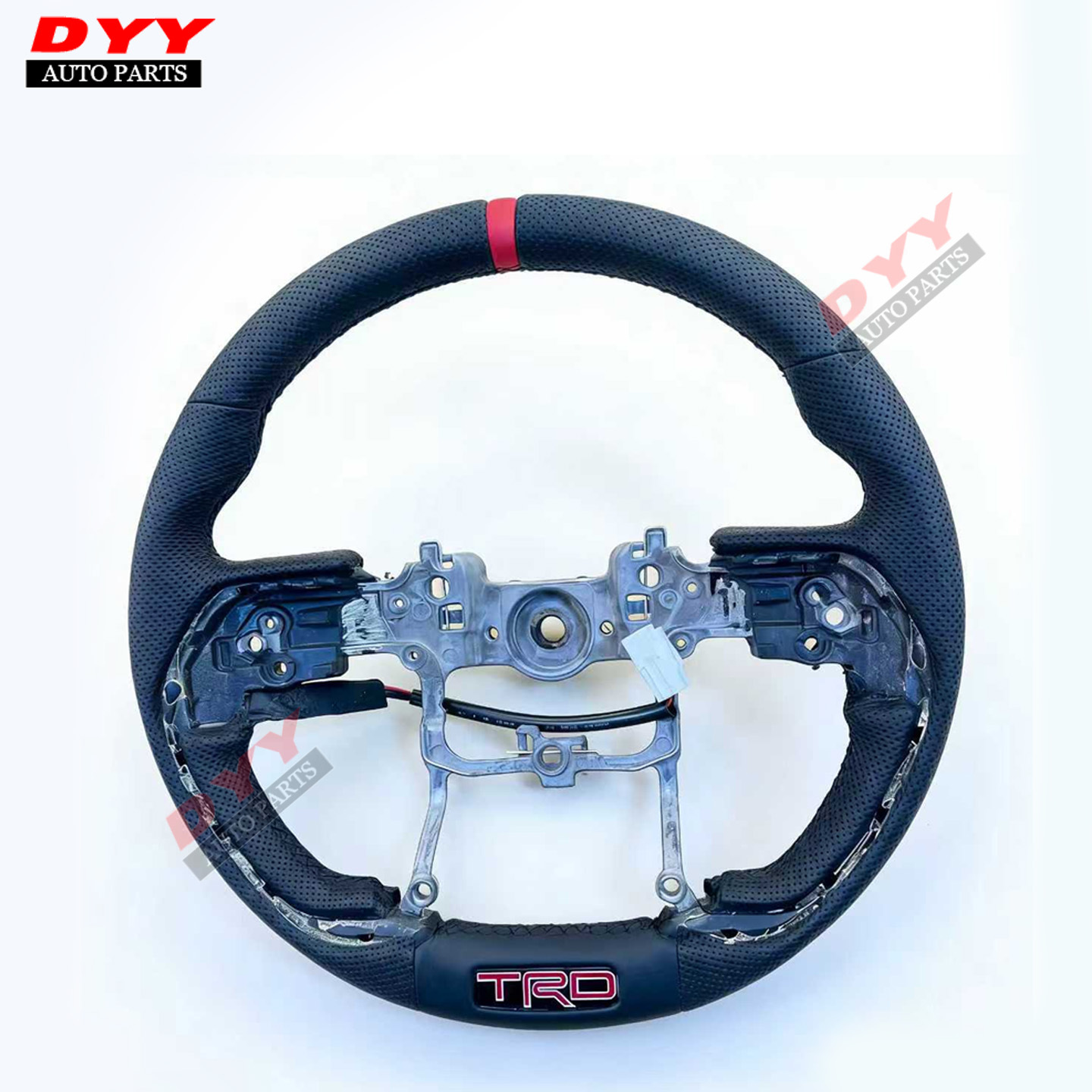 Suitable for 25 Models of Tacoma, 4Runner, and Other Leather-Trimmed Vehicles, Steering Wheel Assembly for Old-To-New Steering Wheel Conversion
