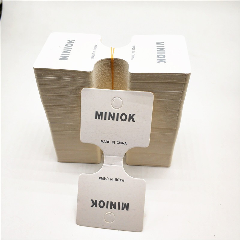 200 sheets in a bundle hair accessories headband wrapping paper card hair band tag hair rope card paper wholesale sticker head card