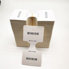 200 sheets in a bundle hair accessories headband wrapping paper card hair band tag hair rope card paper wholesale sticker head card