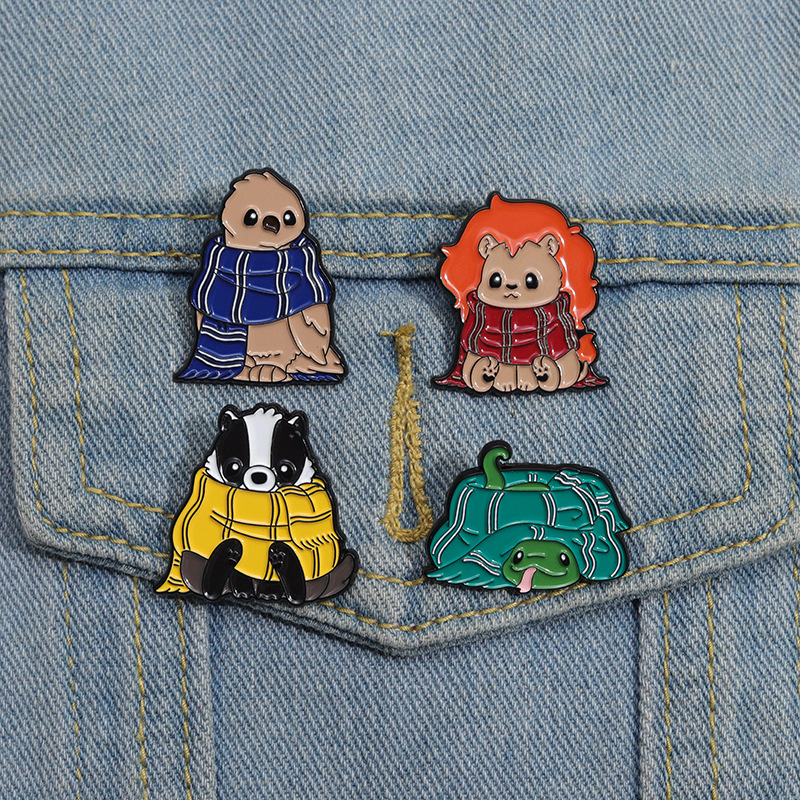 Cute Simple Style Pin Animal Zinc Alloy Plating Unisex Brooches display picture 8