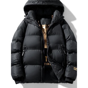 Q 79662 Black Gold Winter Hooded Jacket �ڽ��Bñ���� �羳��