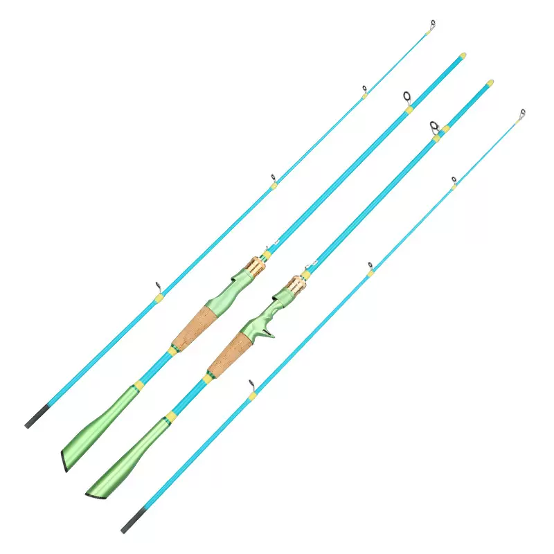 马卡龙路亚竿鱼竿套装全套一整套 新手入门M调钓鱼单杆鱼竿现货杆