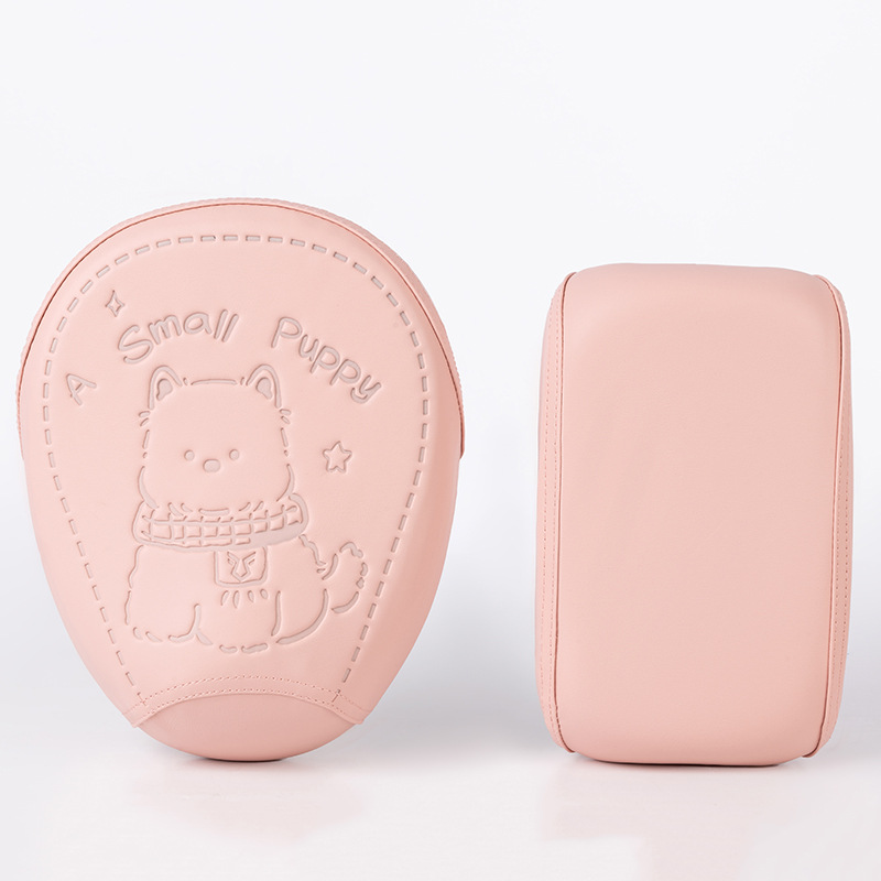 Electric car cushion | Aima Electric Vehicle Seat - pinkfront-and-rear-set