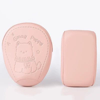 Electric car cushion | for Small Electric Bikes, Compatible - pinkfront-and-rear-set