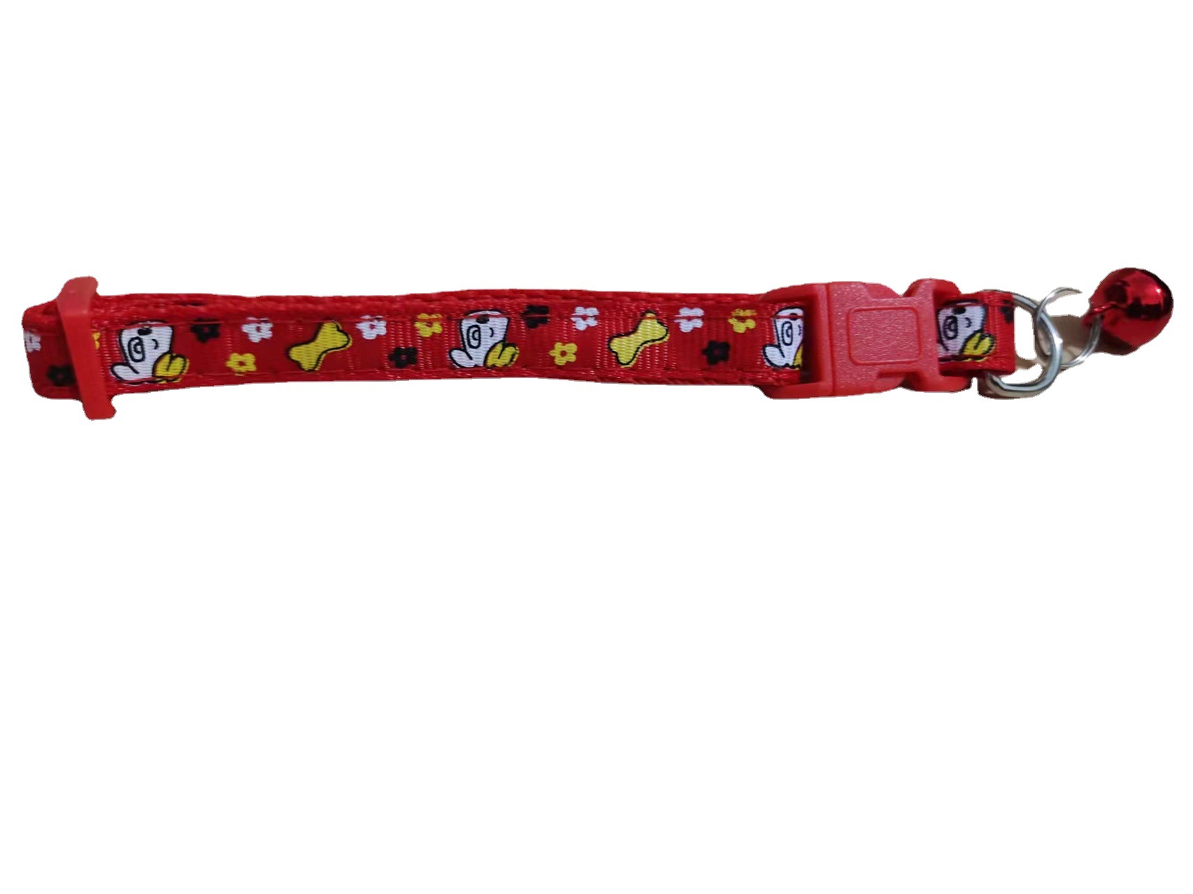 Pei Pei 1.0 huesos perros cabeza flores mascotas perros gatos collar collar campanas gatos artículos de mascotas al por mayor