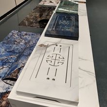 岩板茶盘茶台台面卫生间厨房橱柜鞋柜茶几边几餐桌面板异形板加工