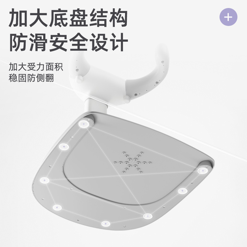 Artefacto de baño de pie para bebés, plataforma de baño plegable para bebés y niños, marco de baño antideslizante conveniente, artefacto de lavado de trasero