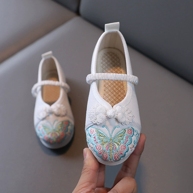 Hanfu, footwear, soft shoes, Chinese style, soft sole
