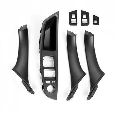 inner armrest door handle, Armrest, handle, handle - black-seven-piece-set-high-end-version