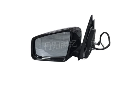 Suitable for Mercedes-Benz GLK X204 2008-2015 black painted rearview mirror assembly (Rearview mirror/rearview mirror) - left-assembly