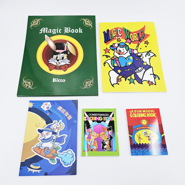 G0801 Mini Cartoon King King Magic Magic Prop Magic Book Animation…