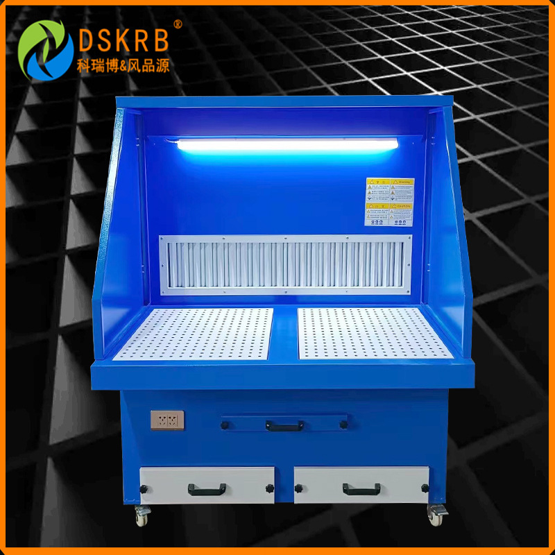 韩国干式打磨抛光除尘工作台吸附灰尘五金木工雕刻吸尘工作台