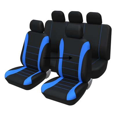Universal seat cover Covers, Seat Cushions, Foreign Trade - blue-five-seater-universal-size