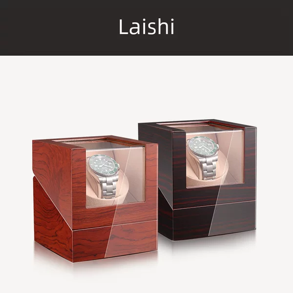 Lailishi Watch Winder Automatic Winding Watch Box Mechanical Watch Winding Household Watch Storage Box Watch Turner Wholesale