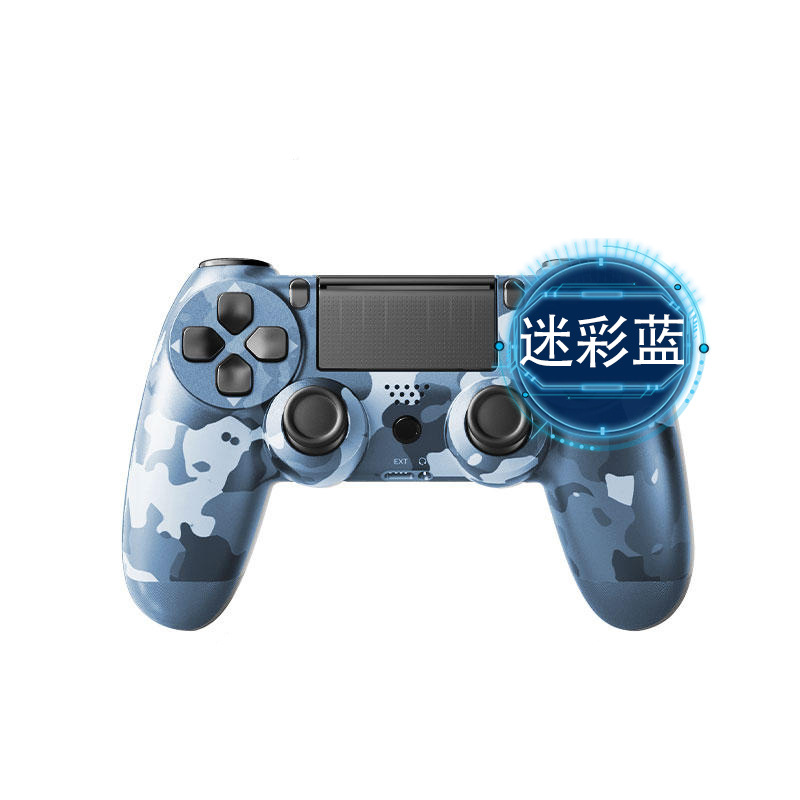 Ventas directas de fábrica Ps.4 controlador de pc de mango inalámbrico vibración de seis ejes giroscopio somatosensorial Bluetooth P4 gamepad