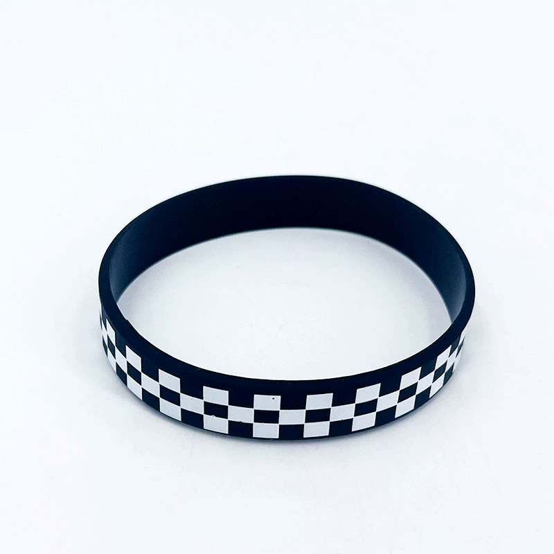 Classic silicone bracelet, racing car, print